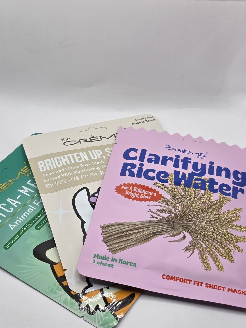 The Crème Shop Face Mask Trio